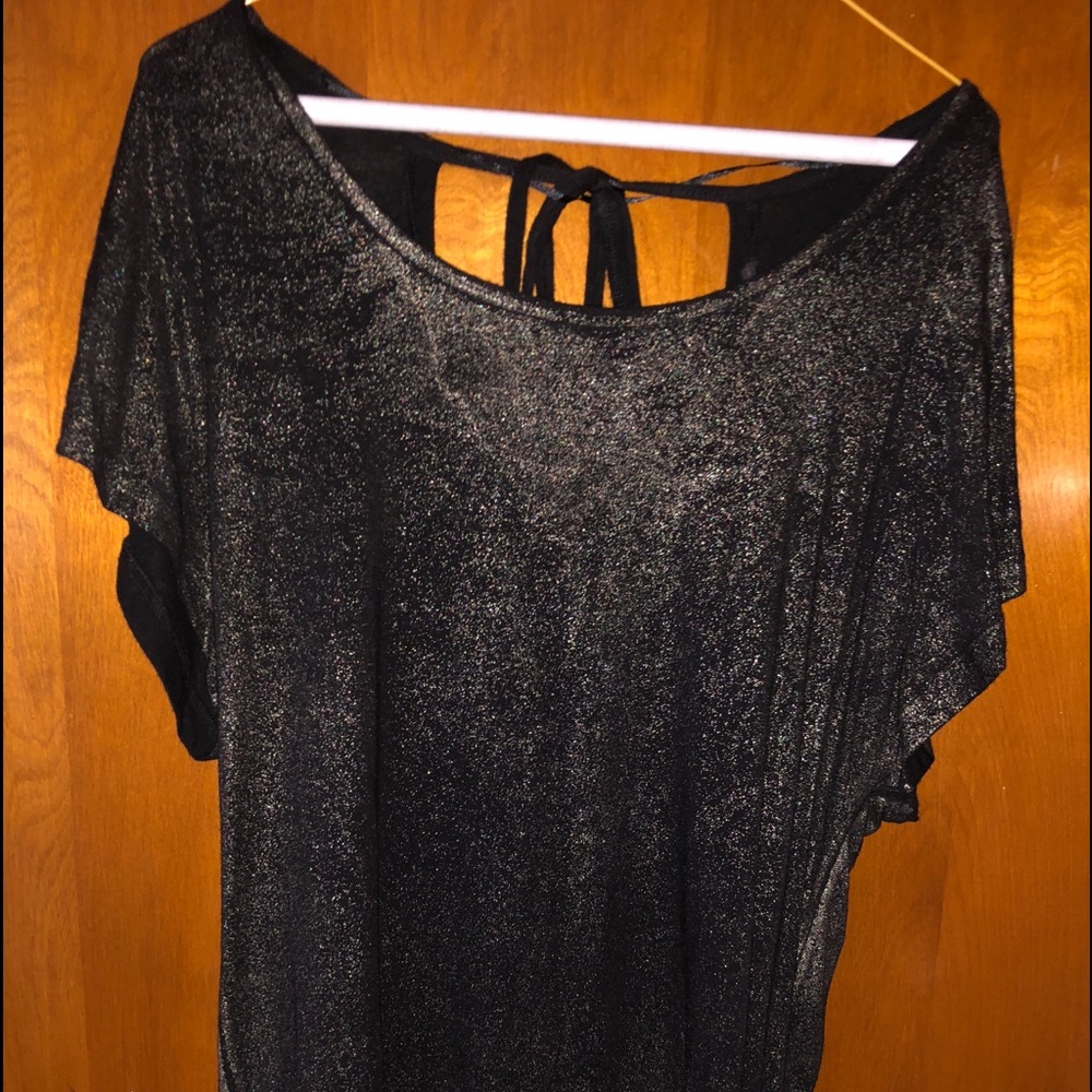 Black and Silver Guess Blouse